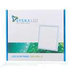 Syska SSK-RDL-S 5-Watt LED Slim Recessed Panel Light (Cool White, Square)